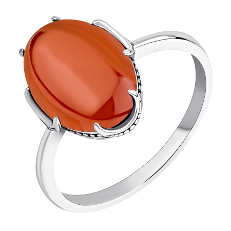 Купить оптом кольцо из серебра с агатом 1310395082-31 от Krasnoe
