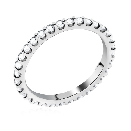 Купить оптом кольцо из серебра с фианитами 1340201315-190 от Krasnoe