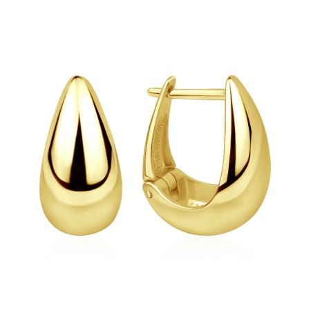 Купить оптом серьги из серебра без вставок 2318405366 от Krasnoe