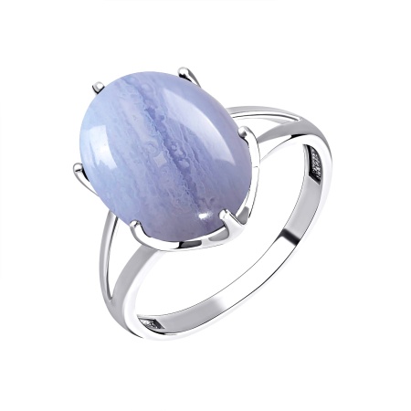 Купить оптом кольцо из серебра с агатом 1340391944-84 от Krasnoe