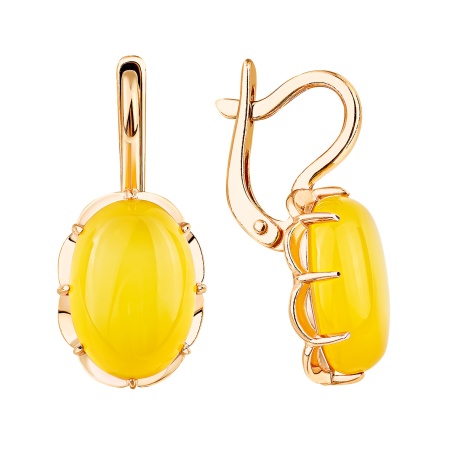 Купить оптом серьги из серебра с агатами 2320395124-50 от Krasnoe