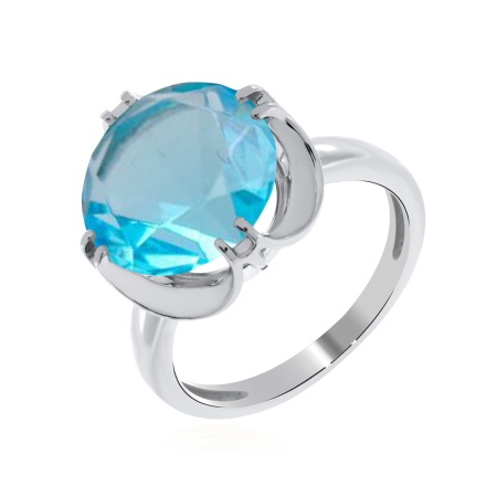 Купить оптом кольцо из серебра с кварцем 1340181495-79 от Krasnoe