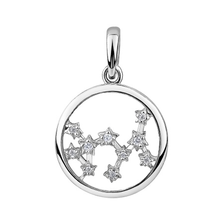 Купить оптом подвеска из серебра с фианитами 3340205988л от Krasnoe