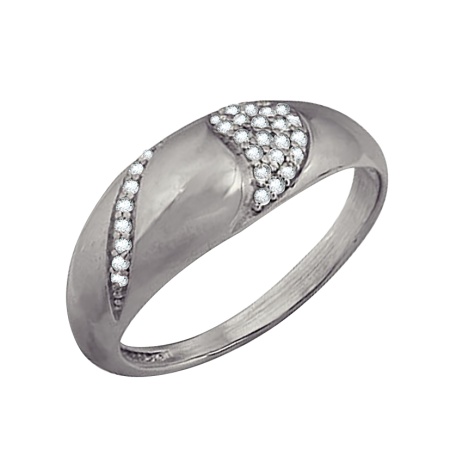 Купить оптом кольцо из серебра с фианитом 3207003545л от Krasnoe