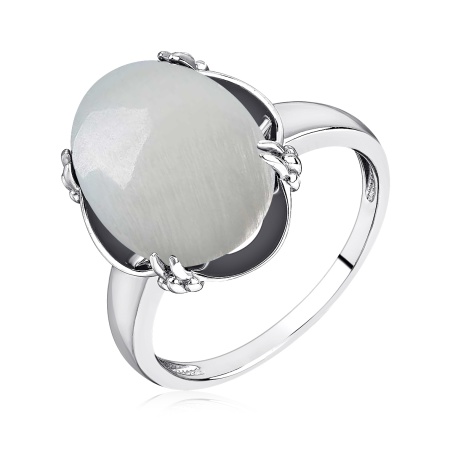 Купить оптом кольцо из серебра с перламутром 1340491997 от Krasnoe