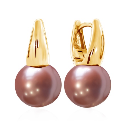 Купить оптом серьги из серебра с жемчугами 2320240799-47 от Krasnoe