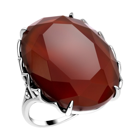 Купить оптом кольцо из серебра с агатом 1340395147-31 от Krasnoe