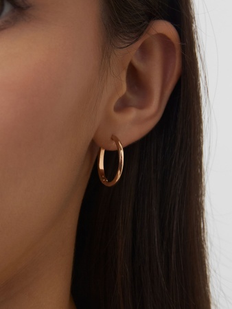 Купить оптом серьги из серебра без вставок 2320401885 от Krasnoe