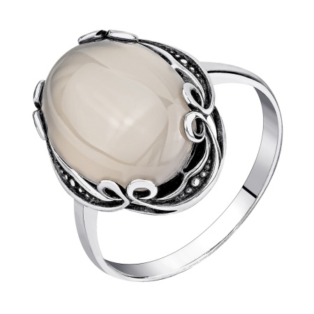 Купить оптом кольцо из серебра с агатом 1310395088-21 от Krasnoe