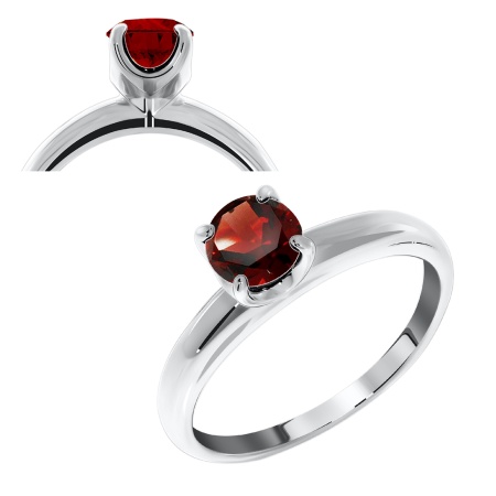 Купить оптом кольцо из серебра с фианитом 1340200044-31 от Krasnoe