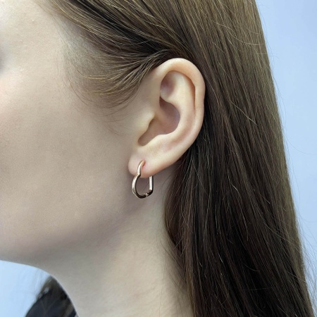 Купить оптом серьги из серебра без вставок 2320401893 от Krasnoe