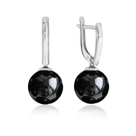 Купить оптом серьги из серебра с агатами 2340390833-20 от Krasnoe