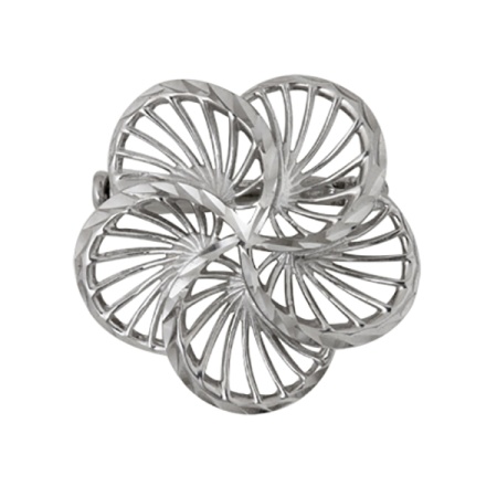 Купить оптом брошь из серебра без вставок 6R003263 от Krasnoe