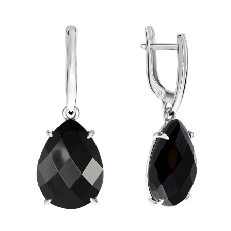 Купить оптом серьги из серебра с агатами 2340390500-1-20 от Krasnoe