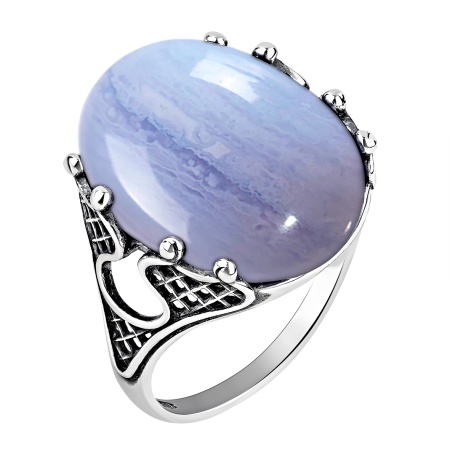 Купить оптом кольцо из серебра с агатом 1310395112-84 от Krasnoe