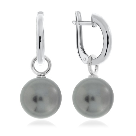 Купить оптом серьги из серебра с жемчугом 2340241416-22 от Krasnoe