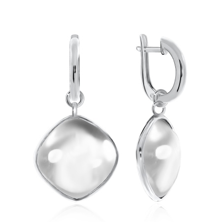 Купить оптом серьги из серебра с хрусталём 2340522957 от Krasnoe