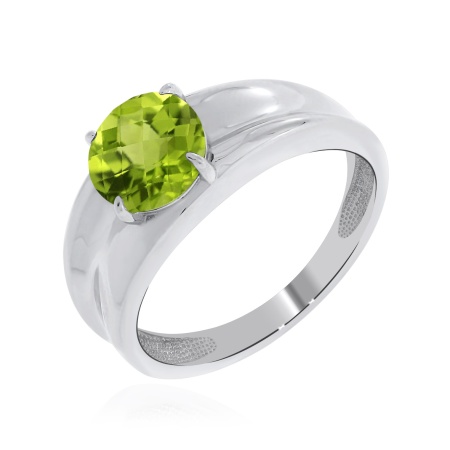 Купить оптом кольцо из серебра с ситаллом 1340881670-65 от Krasnoe