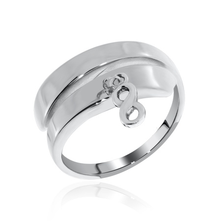 Купить оптом кольцо из серебра без вставок 1340401734-4 от Krasnoe