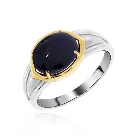 Купить оптом кольцо из серебра с агатом 1350391180-20 от Krasnoe