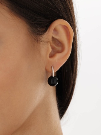 Купить оптом серьги из серебра с агатами 2340394318-20 от Krasnoe