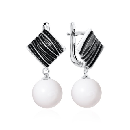 Купить оптом серьги из серебра с агатами 2348391393-10 от Krasnoe