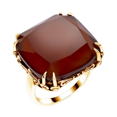 Купить оптом кольцо из серебра с агатом 1320395148-31 от Krasnoe