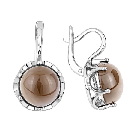 Купить оптом серьги из серебра с топазами 2340105153 от Krasnoe