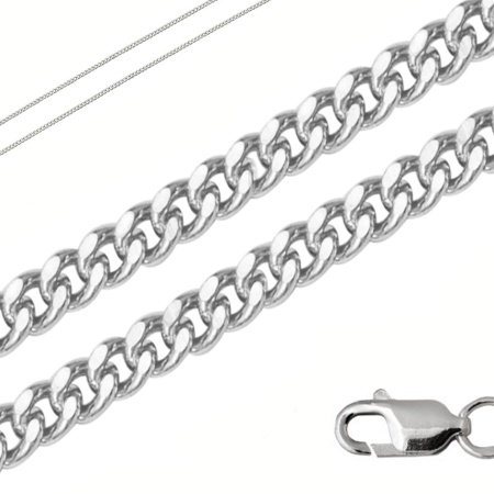 Купить оптом цепь из серебра без вставок 365707001050 от Krasnoe