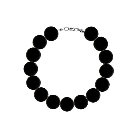 Купить оптом браслет из серебра с агатами 4340396119-18-20 от Krasnoe