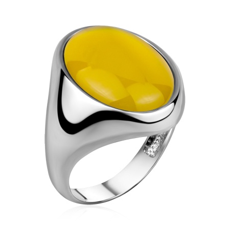 Купить оптом кольцо из серебра с агатом 1340395901-50 от Krasnoe