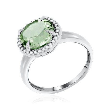 Купить оптом кольцо из серебра с фианитами 1340200888л-69 от Krasnoe