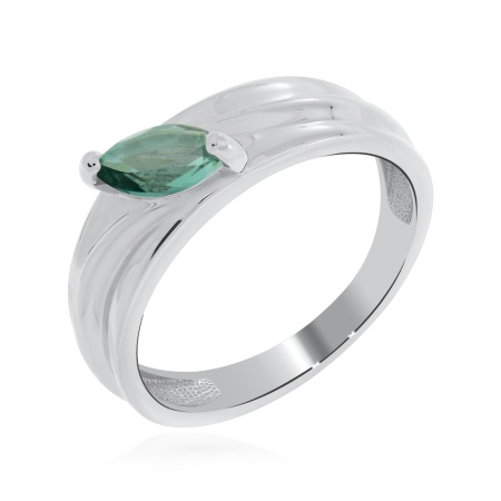 Купить оптом кольцо из серебра с ситаллом 1340881673-78 от Krasnoe