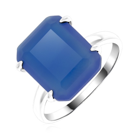 Купить оптом кольцо из серебра с агатом 1340391971-70 от Krasnoe