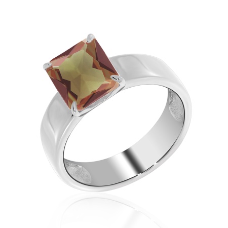 Купить оптом кольцо из серебра с кристалл ювелирныйом 1340291108-98 от Krasnoe