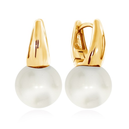 Купить оптом серьги из серебра с жемчугами 2320240799 от Krasnoe