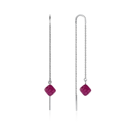 Купить оптом серьги из серебра с агатами 2340390700-2-31 от Krasnoe