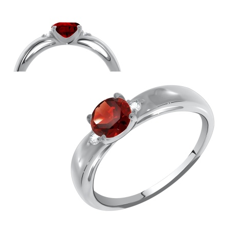 Купить оптом кольцо из серебра с фианитами 1340200259-31 от Krasnoe