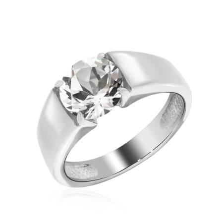 Купить оптом кольцо из серебра с хрусталём 1340521118 от Krasnoe