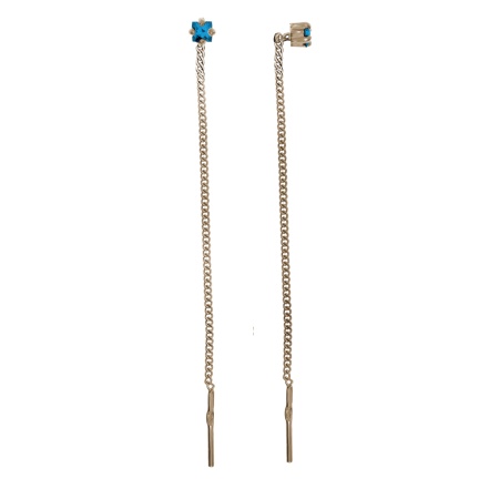 Купить оптом серьги из серебра с фианитами 2320204071-1-73 от Krasnoe