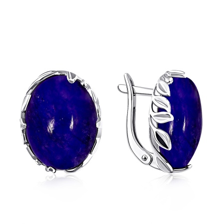 Купить оптом серьги из серебра с агатами 2340395039-80 от Krasnoe