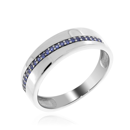 Купить оптом кольцо из серебра с ситаллами 1348881466л-80 от Krasnoe