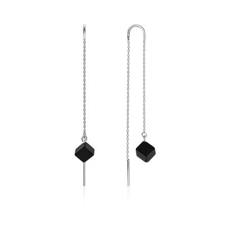 Купить оптом серьги из серебра с агатами 2340390705-2-20 от Krasnoe