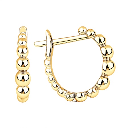 Купить оптом серьги из серебра без вставок 2320405425 от Krasnoe