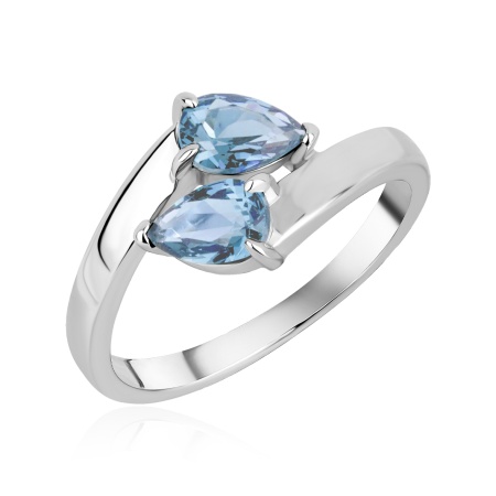 Купить оптом кольцо из серебра с фианитами 1340205882-79 от Krasnoe