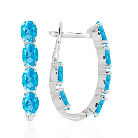 Купить оптом серьги из серебра с фианитами 2340201182-70 от Krasnoe