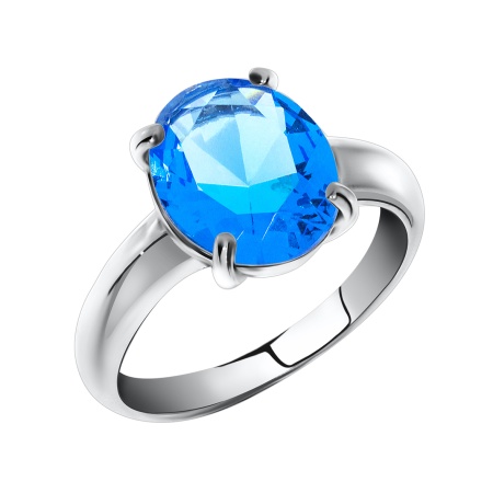 Купить оптом кольцо из серебра с кварцем 1340180137-70 от Krasnoe