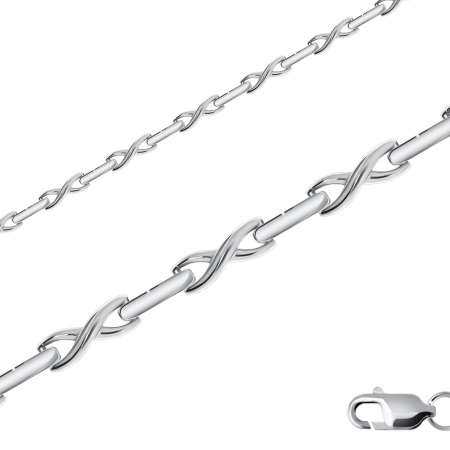 Купить оптом браслет из серебра без вставок 4340400275-16 от Krasnoe