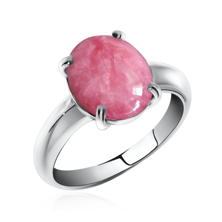 Купить оптом кольцо из серебра с родонитом 1340450137 от Krasnoe