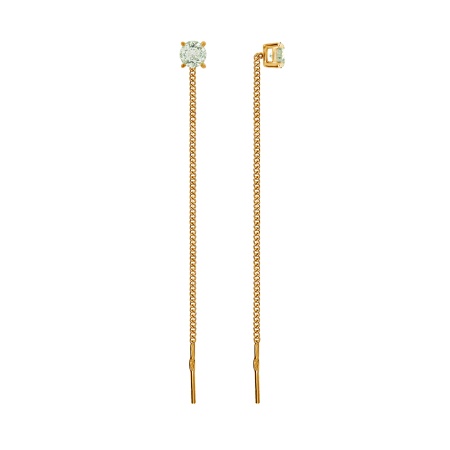 Купить оптом серьги из серебра с фианитами Ц320200140-68 от Krasnoe